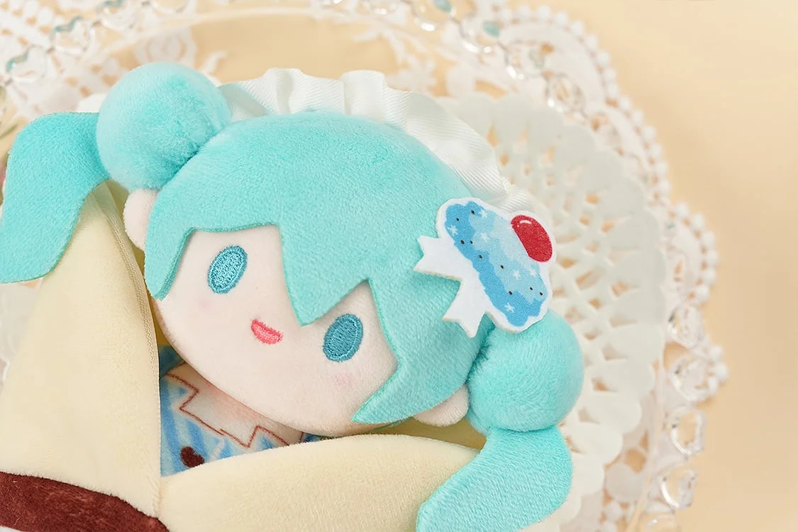 HATSUNE MIKU - Crêpe Mascot C - Keychain Pouch 15x17cm